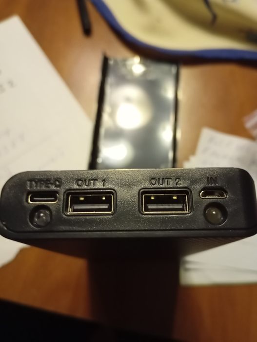 Корпус для PowerBank з ліхтариком 18650x8 ПоверБанк