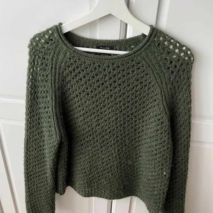 Sweter Massimo Dutti S stan bdb lekkie ślady użytkowania