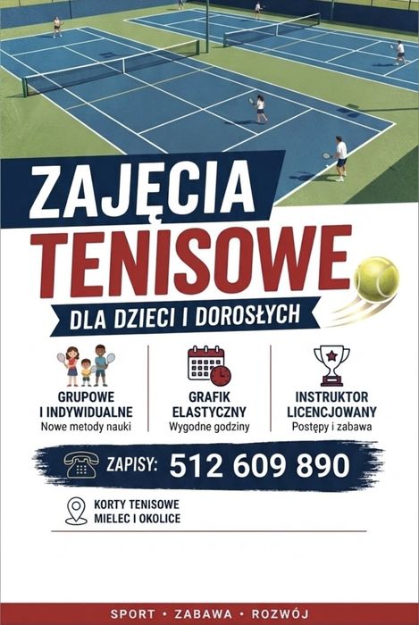 Nauka Gry w Tenisa Ziemnego