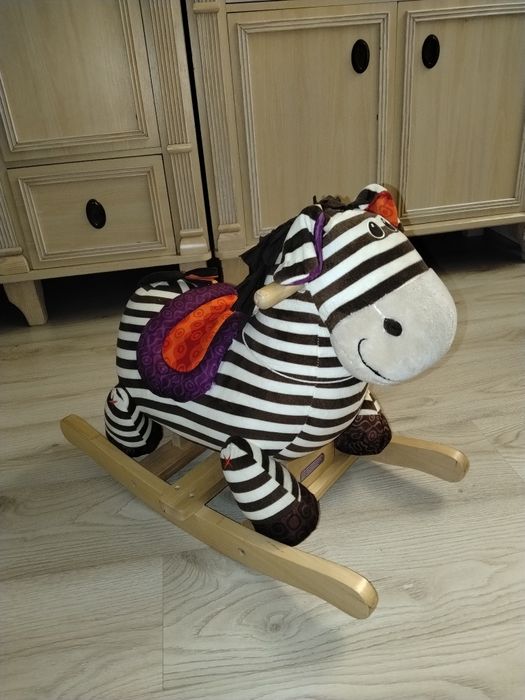 Zabawka dla dziecka/ konik bujany/zebra