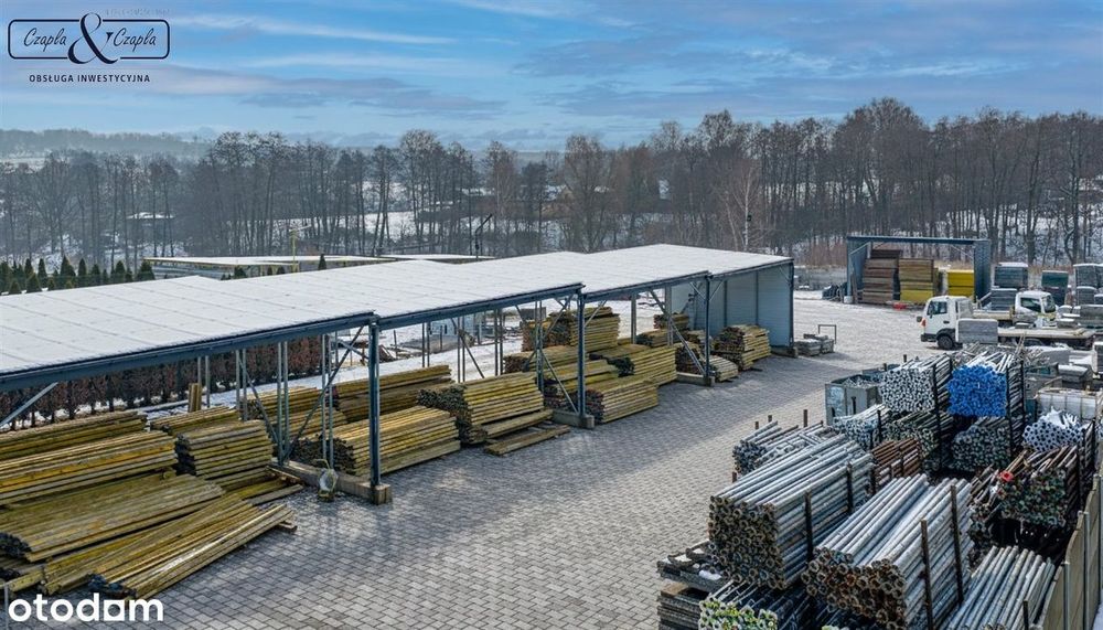 Gotowa baza firmy - budynek 2020r plac utwardzony - Widok 4