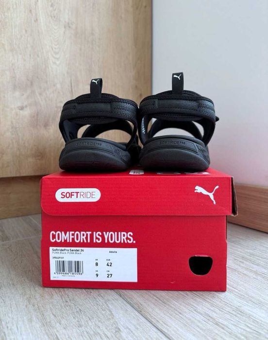 США! Чоловічі сандалі Puma Softride Pro Sandal 395429-01 35.5-47р