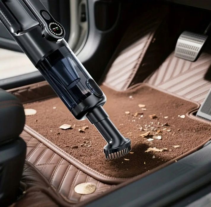 Odkurzacz Ręczny Bezprzewodowy Samochodowy 17000Pa Usb-C Mocny