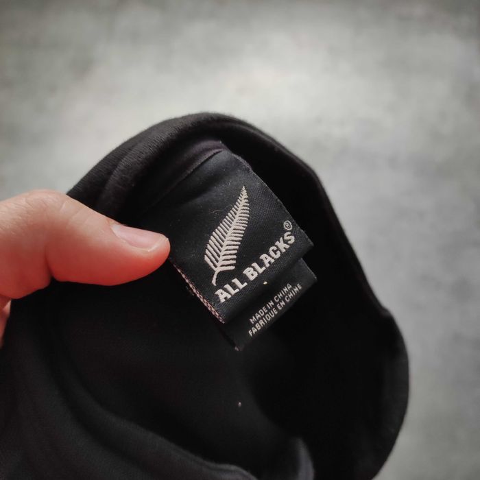 MĘSKA Bluza Adidas Sportowa Haft Logo All Blacks Rugby Adidas Clima