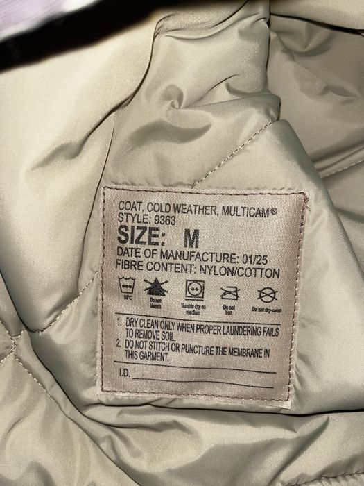 Куртка зимова армії Канади multicam 7 level