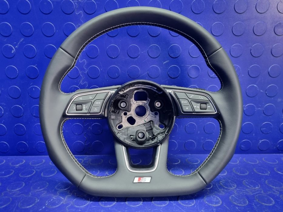 KIEROWNICA multifunkcyjna S-line ŚCIĘTA łopatki AUDI A4 B9 A5 F5 ORYGINAŁ 8W0419091DJ