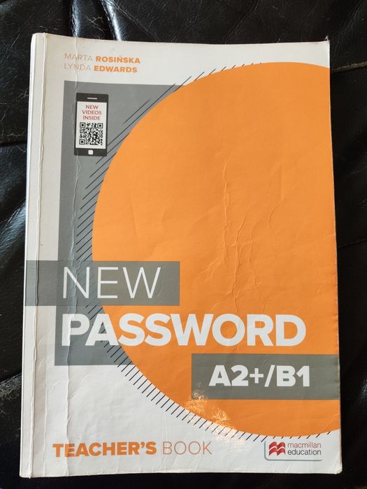 new password teacher's book A2+/B1

Nowa książka z płytami ,,Newpassword B2+/C1.
Teacher's book

Cena : 95 zł+ przesyłka
