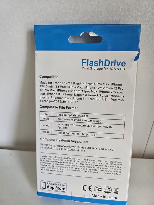Podwójny dysk FlashDrive na iOS i PC