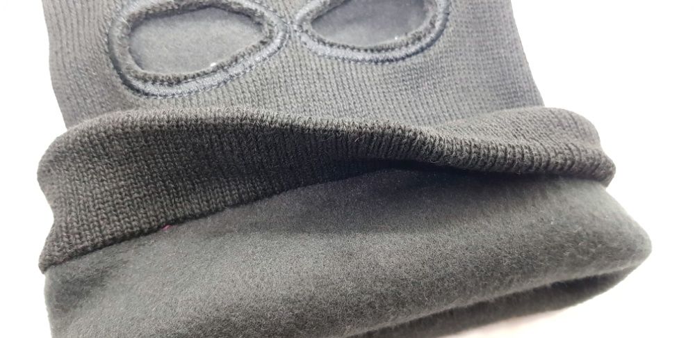 Балаклава с прорезями для/рта зимняя +флис до -20 подшлемник спецназ