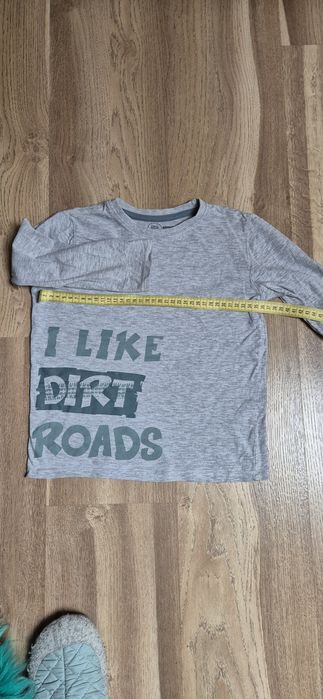 Koszulka z długim rękawem rozmiar 122