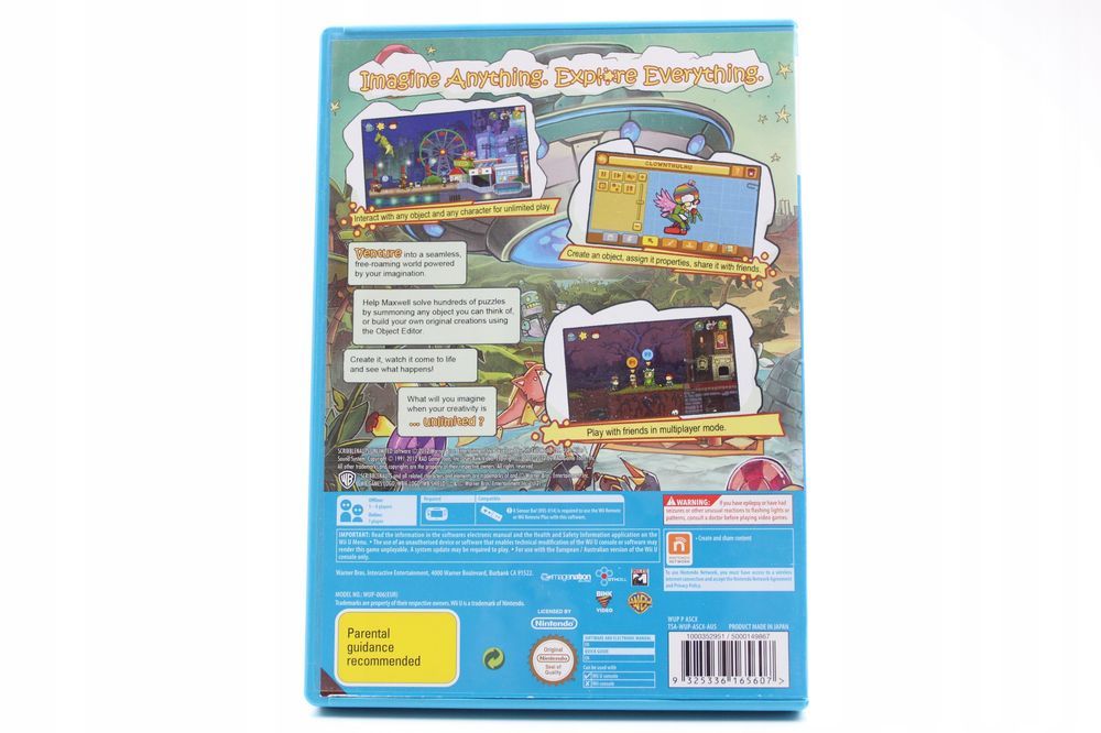 Scribblenauts Unlimited Nintendo Wii U