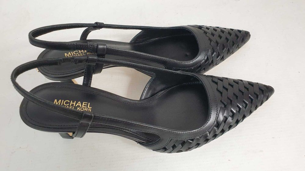 MICHAEL Michael Kors sandały Alora z ręcznie plecionej skóry r 35