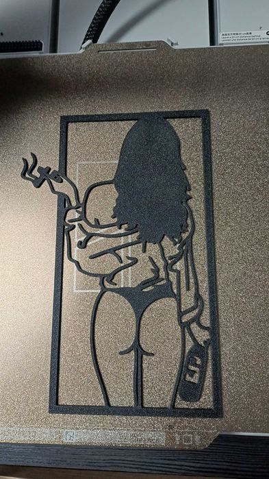 Wall Art – Woman & Wine (Preto Matte)