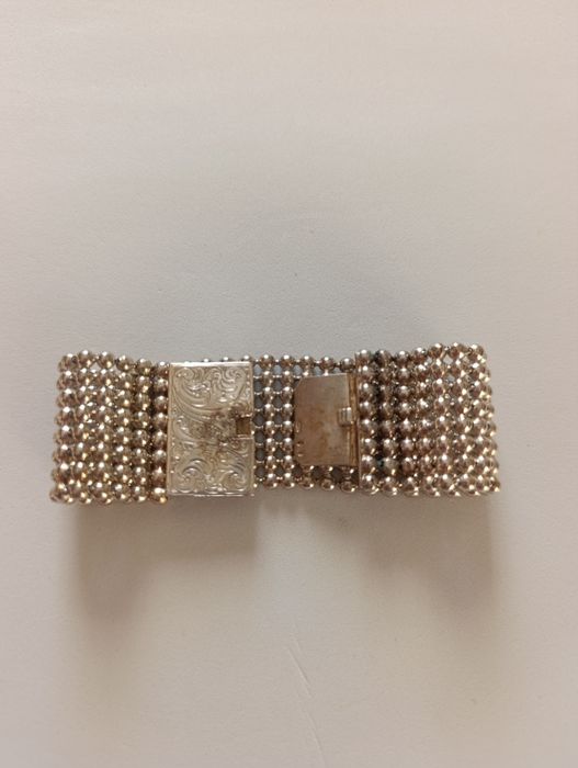 Pulseira/bracelete vintage em prata