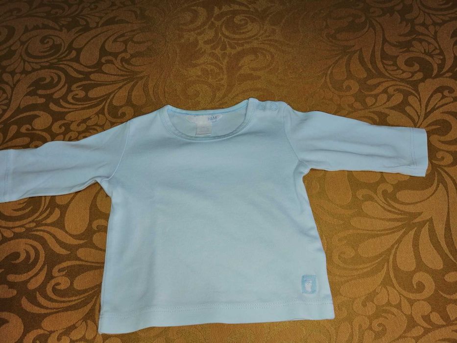 5 camisolas manga comprida, Benetton, H&M, 3 meses