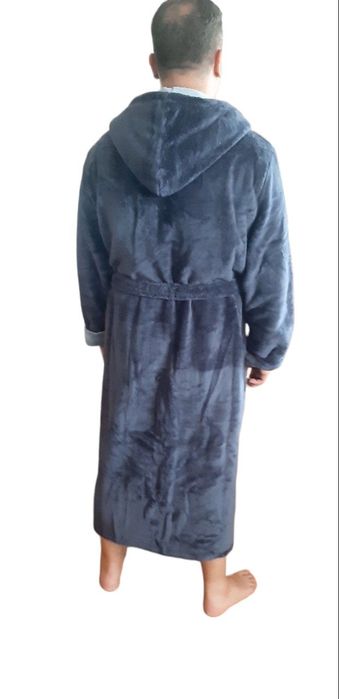 Махровий чоловічий халат з нашивкою 42-66 р