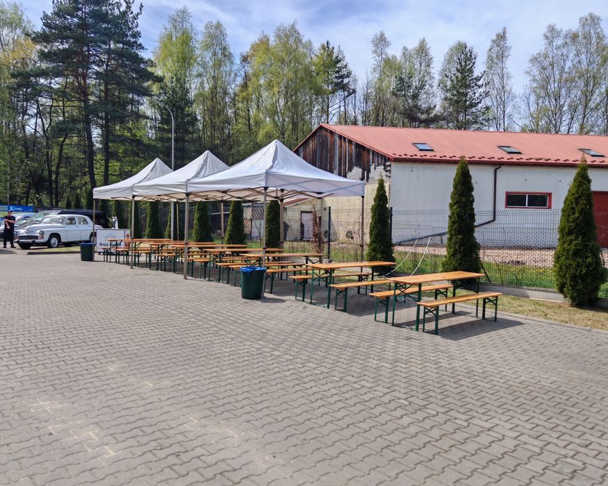 Wynajem namiotów, stołów i grilla na imprezy | Tychy Śląsk