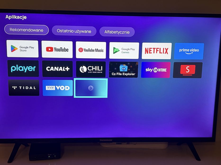 Play tv box 2 4k netflix, canal+