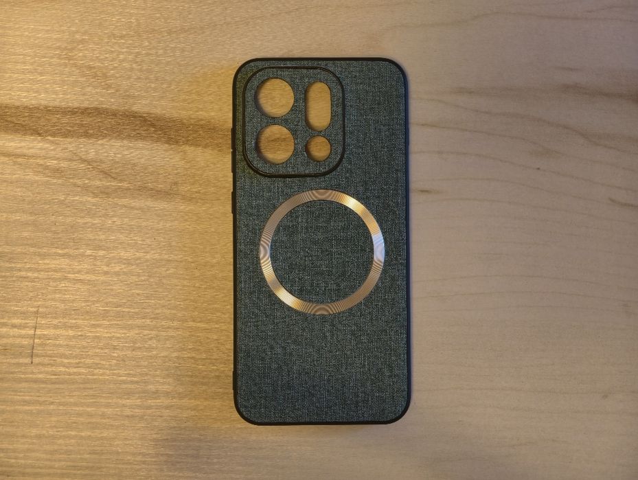 2 зелёных чехла MagSafe для Vivo X300 Pro / OPPO Find X9