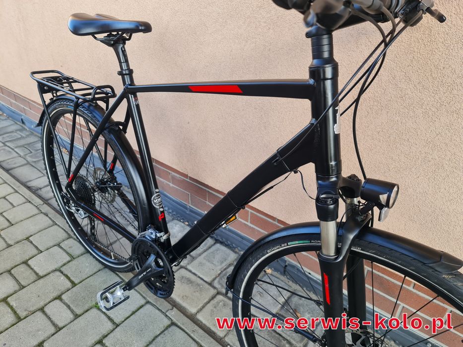 Rower męski trekkingowy RALEIGH koła 28 SHIMANO ALIVIO okazja rabat