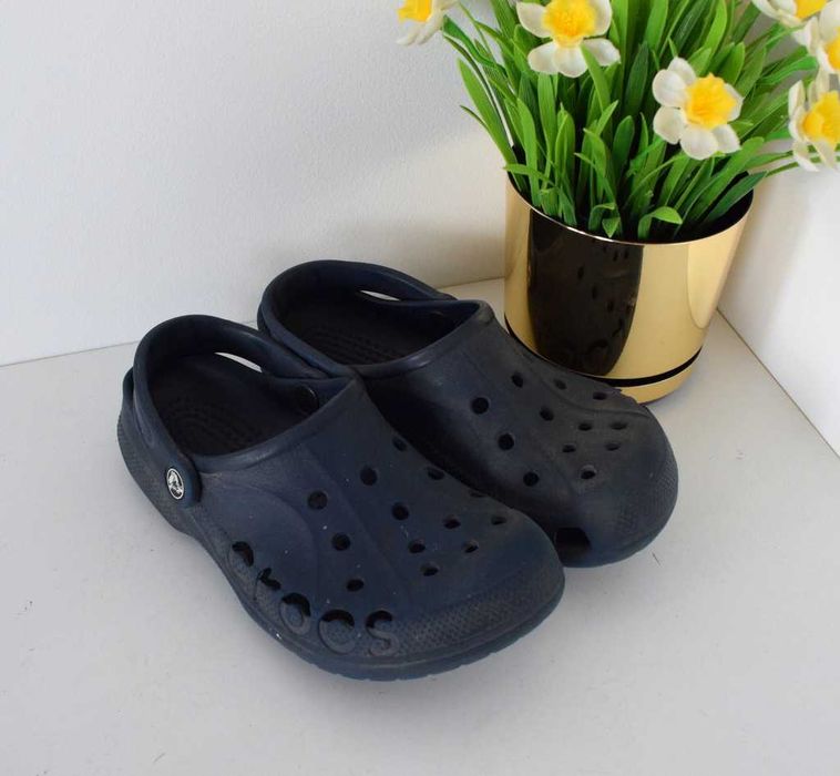 Crocs klapki buty 37 - 38 granatowe M5 W7