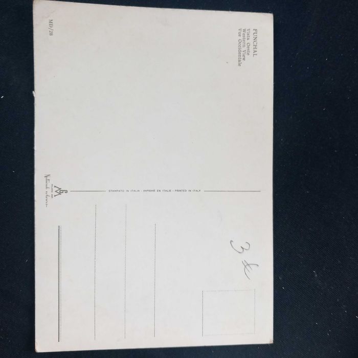 Postal ilustrado Funchal