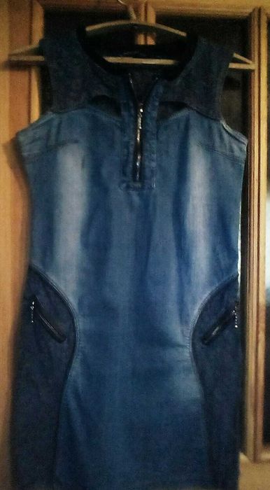 Сукня для дiвчини, джинс