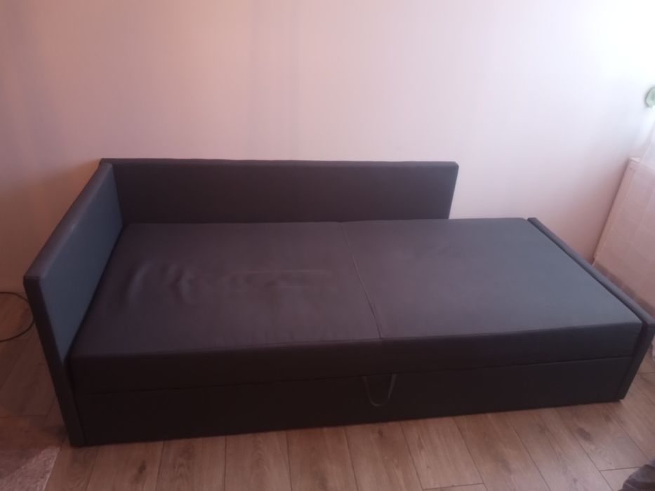 IKEA OTEREN 90X200 łóżko otwierane z schowkiem.