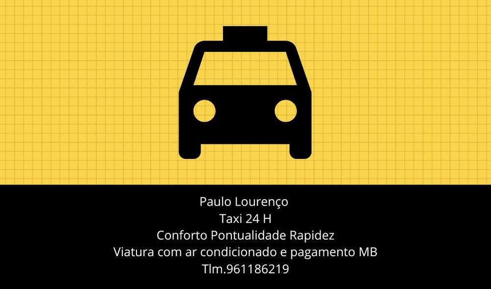 Serviço de Táxi 24 H Lisboa