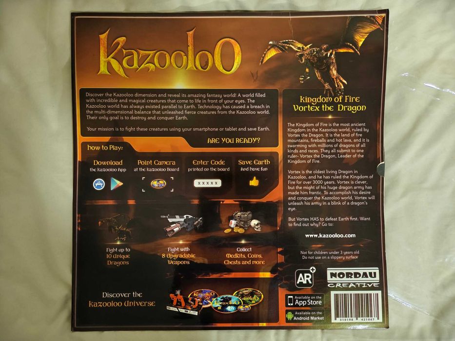 Гра доповненої реальності Kazooloo