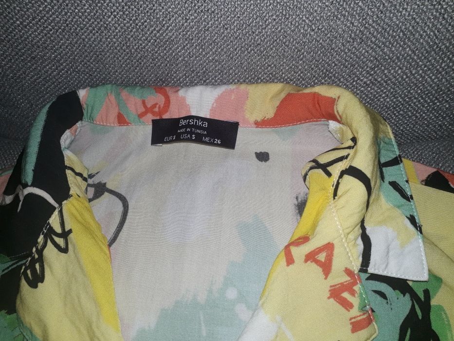 Camisa manga curta Bershka