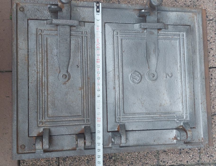 Drzwiczki żeliwne do wedzarki kuchni pieca grilla