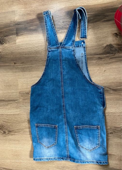 Ogrodniczki spódniczkowe