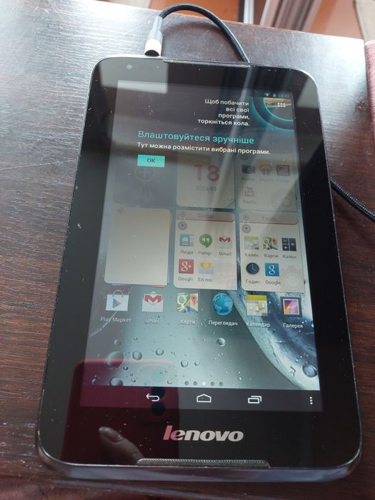 Планшет Lenovo A 1000f на запчастини