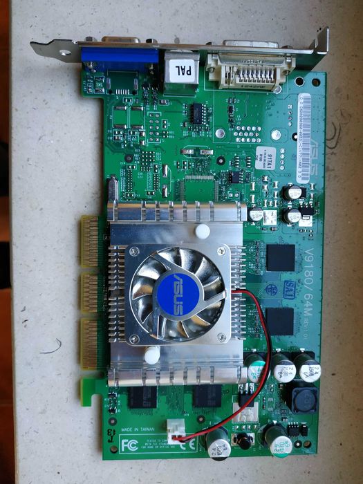 Placa GPU VIDEO ASUS V9180 64M