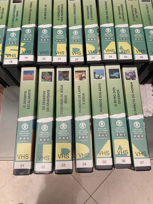 Filmes vhs colecao desafios da vida onplaneta vivo