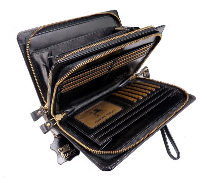 Skórzana saszetka ABIATTI 100% SKÓRA naturalna ! NA ZAMEK !