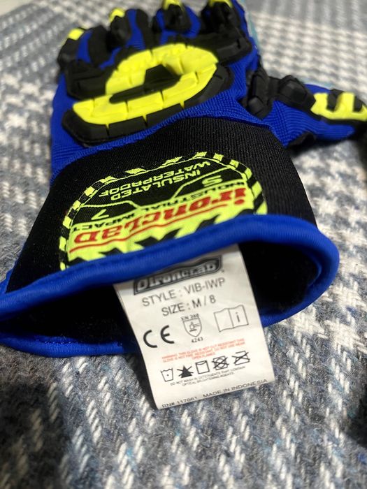 Професійні зимові рукавиці Ironclad Vibram Industrial Impact