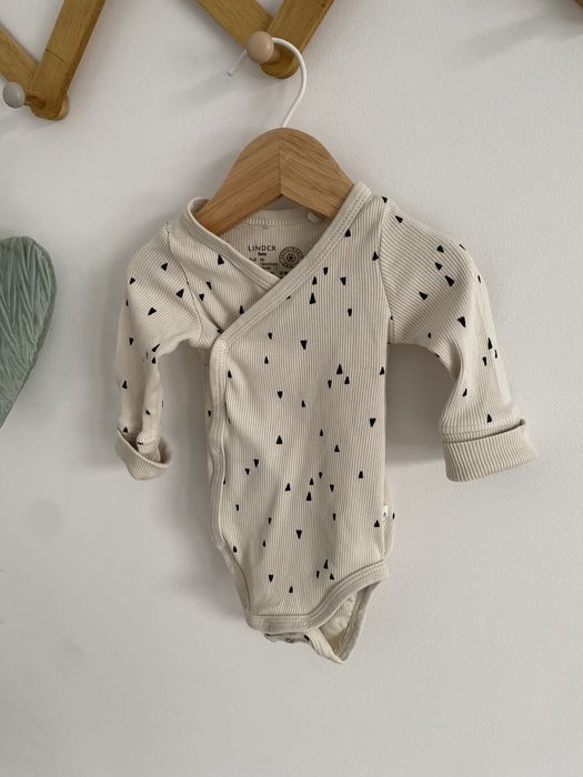 Body lindex kopertowe 50 beżowe czarny wzorek