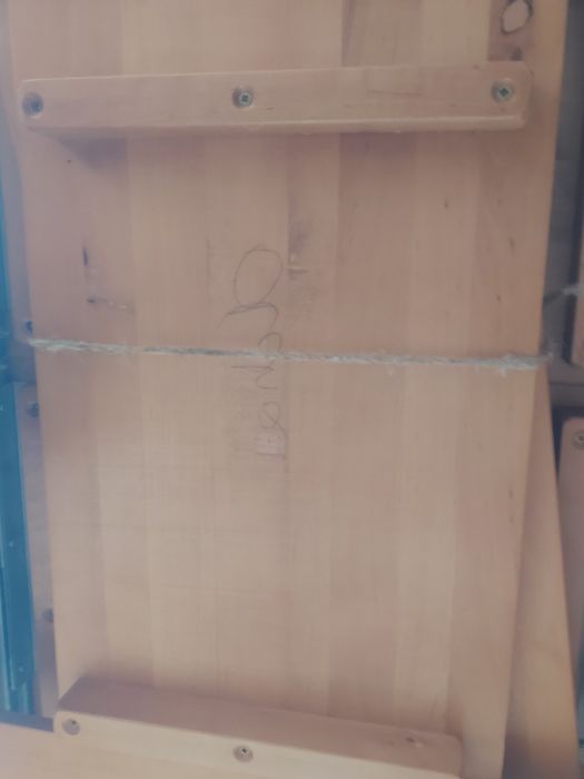 Stół olcha 210x90 i 6 krzeseł