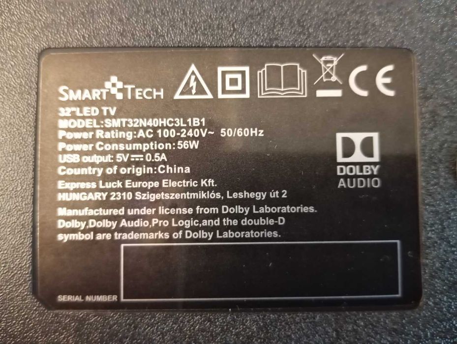 TP.MS3663S.PB818 SMT32N40HC3L1B1 smart tech main board