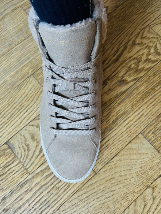 Кеди жіночі зимові замшеві Tommy Hilfiger 39 розмір