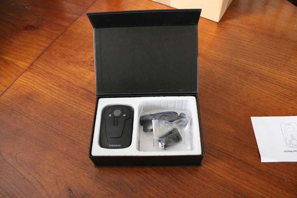 Câmara de Vigilância Pessoal CAMMHD - Nova e Selada