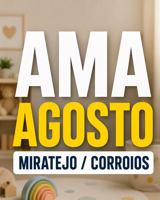 Disponível para serviço de ama em agosto Miratejo/Corroios