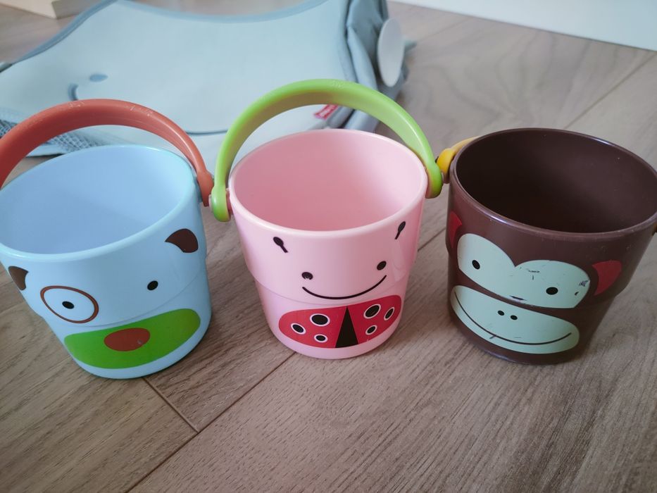 Organizer narożny Wieloryb Moby Skip hop + wiaderka ZOO