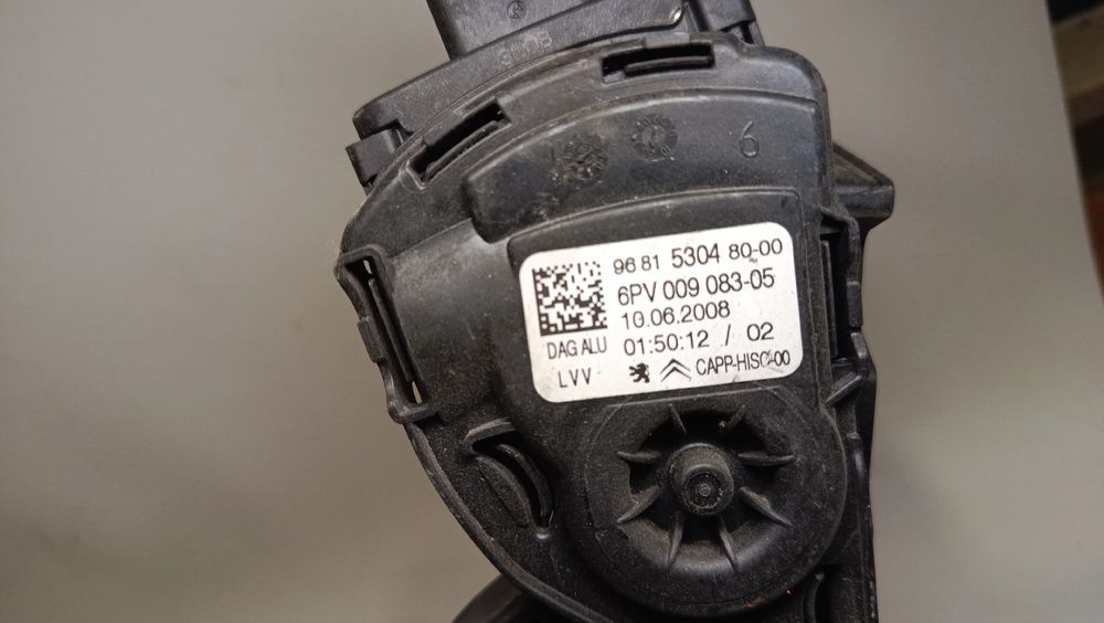 Pedal do acelerador PEUGEOT 207 CC (WD_)