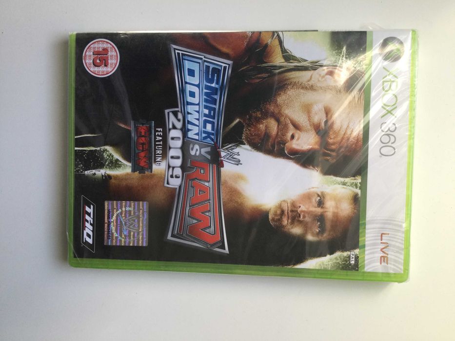 Xbox 360- Smackdown VS Raw 2009 (selado)