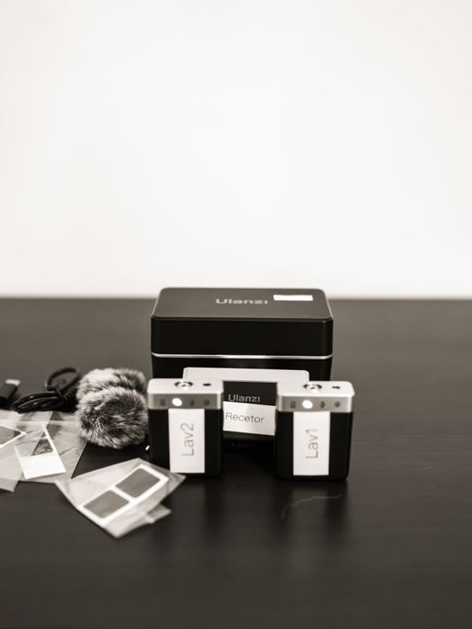 Microfone Ulanzi U-Mic AM18 Wireless Lavalier