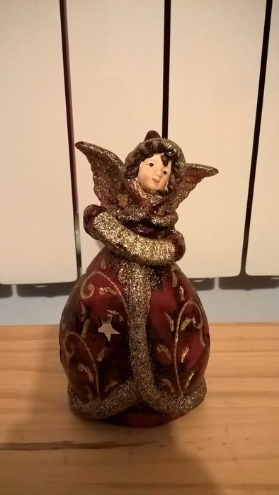 figurka wróżki - świecznik - dekoracja, prezent, upominek