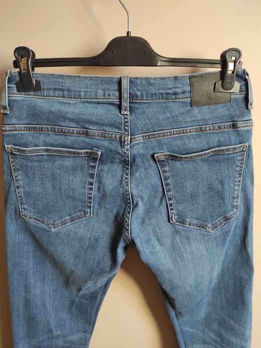 Big Star jeansy męskie W30 L34 proste długie denim S